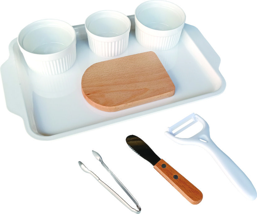 食物自備組(白美耐皿)