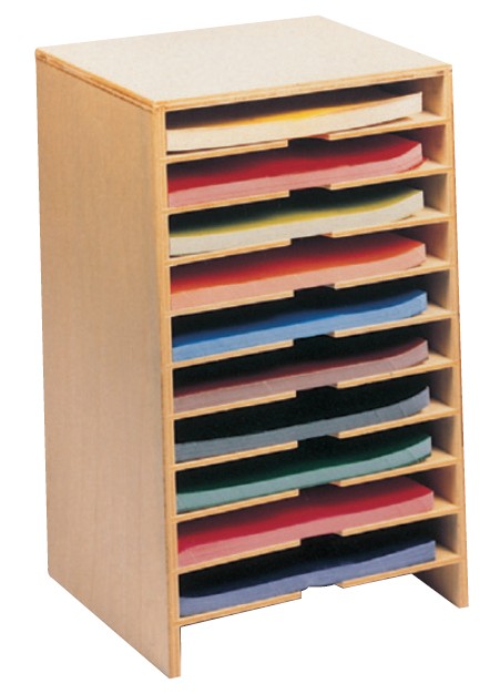 竹製色紙架(含紙)