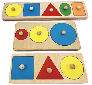 2~3歲基礎款幾何形狀崁板組