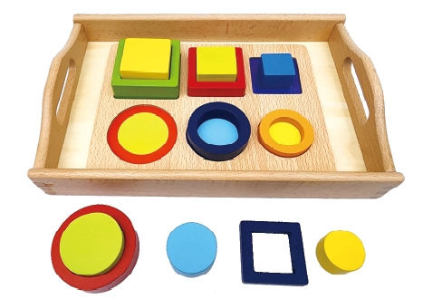 圓形與正方形基本崁板組