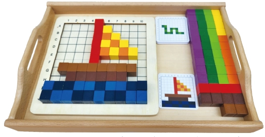 正方體計數積木教學組