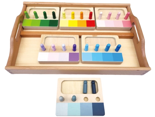 顏色漸層配對圓柱阻