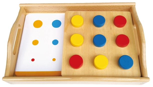 三色木製螺絲板組