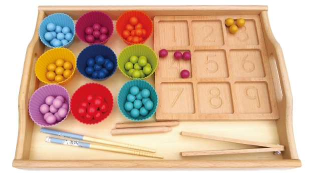 木珠分配數字盤組