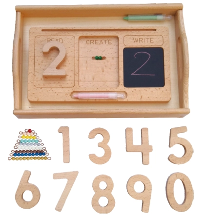 串珠與數字學習板組