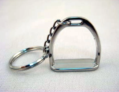 安全馬蹬造型金屬鑰匙圈