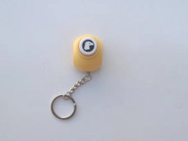 圓形Logo標誌迷你鑰匙圈