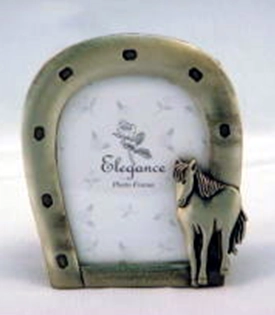 幸運馬蹄造型 2x3 特殊相框 - 守護駿馬款