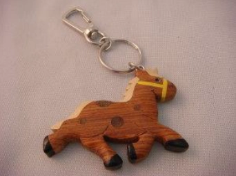 跳躍活力・萌系小馬鑰匙圈