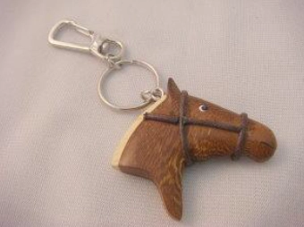 騎士精神・細工拼色鑰匙圈