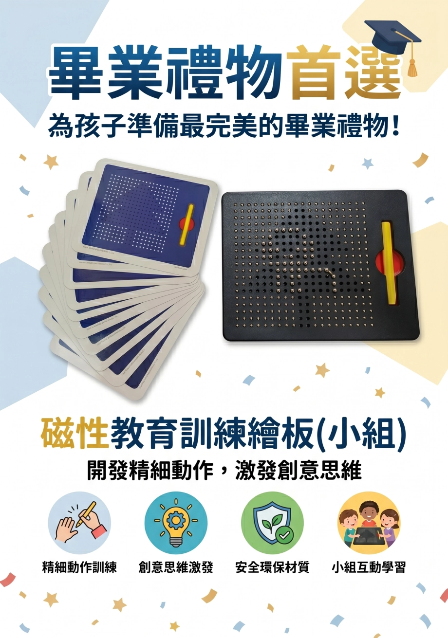 畢業季-磁性教育訓練繪板(小組)