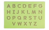 英文ABC大寫寫字板(附寫字筆)