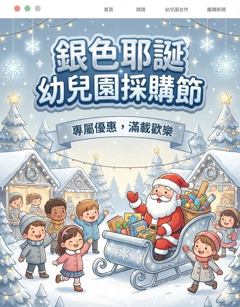 銀色耶誕採購節